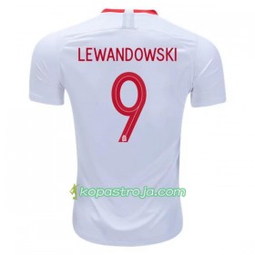 Billiga Fotbollströjor Polen Robert Lewandowski 9 VM 2018 Hemma tröja